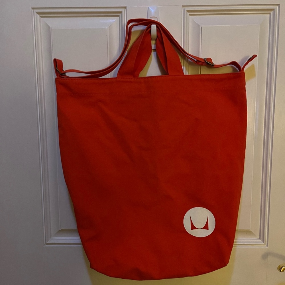 Herman Miller Red Tote Bag with Logo